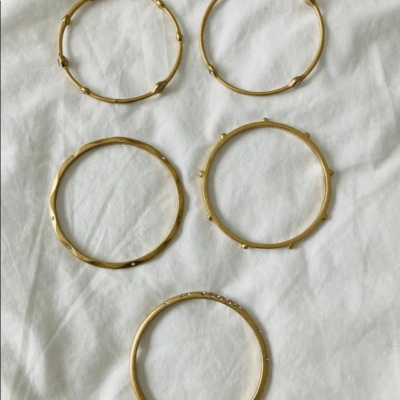 Lia Sophia For You Gold Bracelets w/ Crystals !!! - Picture 3 of 4